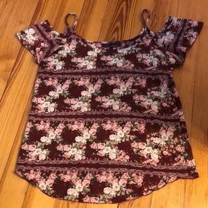 Off the shoulder shirt